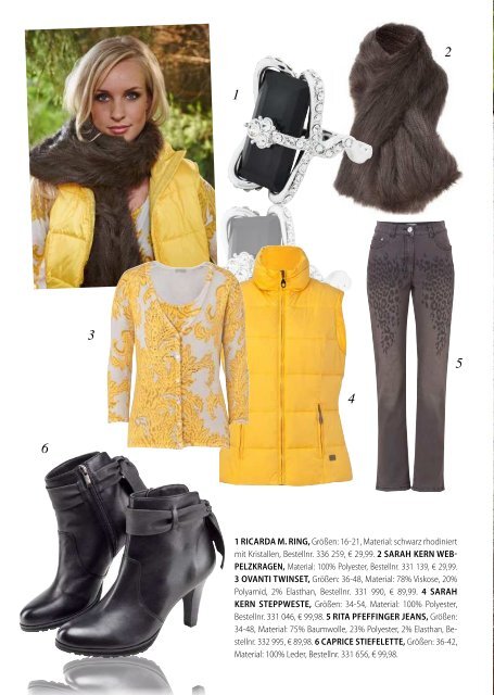 Lookbook Herbst- und Wintermode 2012/13