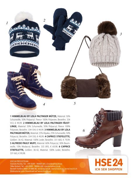 Lookbook Herbst- und Wintermode 2012/13