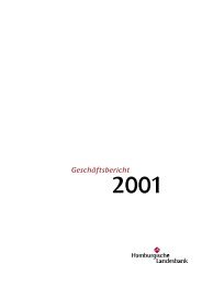 Geschäftsbericht 2001 - HSH Nordbank AG