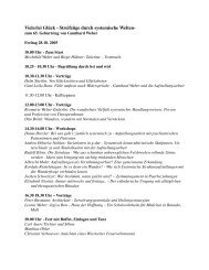 Vielerlei Glück - Streifzüge durch systemische Welten - Helm Stierlin ...