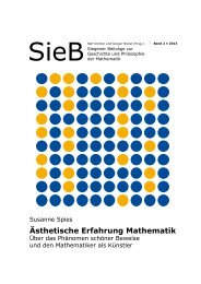 Ästhetische Erfahrung Mathematik - Universität Siegen