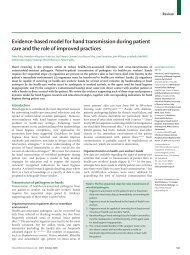 Evidence-based model for hand transmission ... - ResearchGate