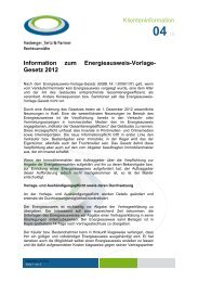 Klientenbrief als .pdf downloaden - Hasberger_Seitz & Partner ...