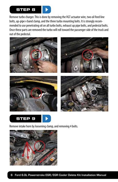 Installation Instructions - H&S Performance