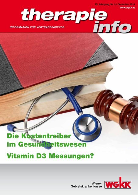 Therapie Info Dezember 2013 - Wiener Gebietskrankenkasse
