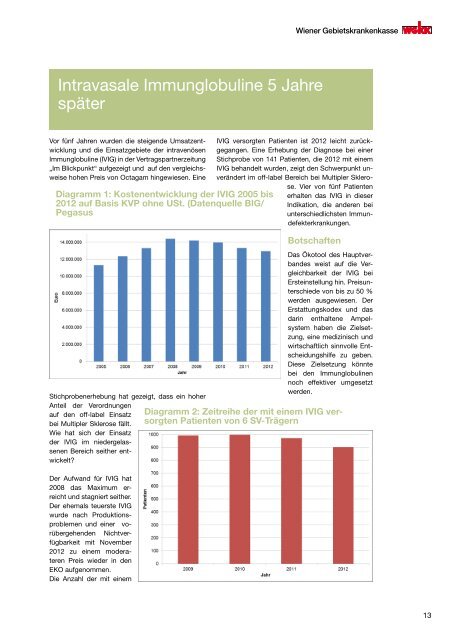 Therapie Info Dezember 2013 - Wiener Gebietskrankenkasse