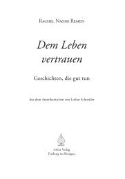 Leseprobe dieses Buches - Arbor Verlag