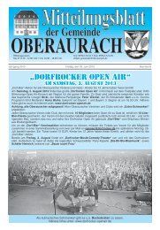 „Dorfrocker Open Air“ - Oberaurach