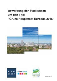 Bewerbung der Stadt Essen um den Titel “Grüne Hauptstadt ... - prr.de