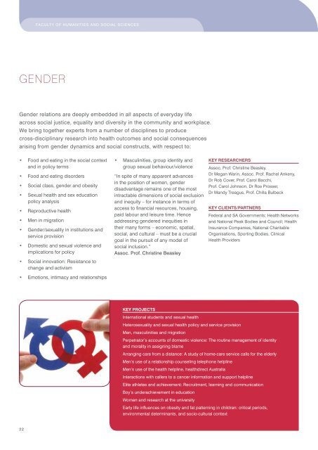 applied research brochure - Faculty of Humanities & Social ...