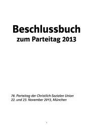 Beschlussbuch als PDF - CSU