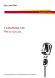 Publications and Presentations - Baker & McKenzie