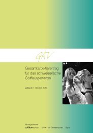 GAV - Coiffure SUISSE