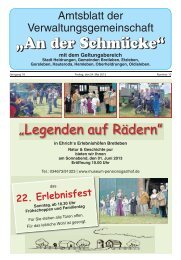 Amtsblatt Nr. 10 vom 24.05.2013 - Verwaltungsgemeinschaft 