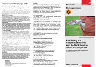 Flyer - Bildungszentrum Nürnberg - Stadt Nürnberg