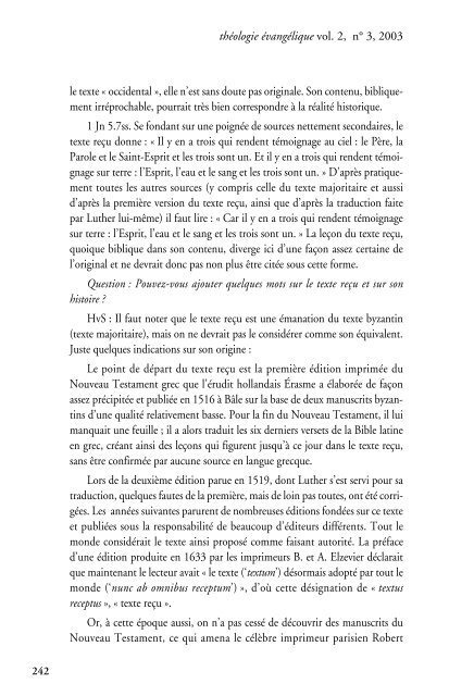 Nos traductions du Nouveau Testament ont-elles une base textuelle ...