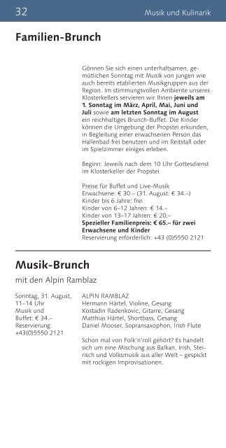 Programm 2014 (.pdf) - Propstei St.Gerold