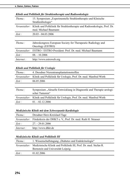 TU Dresden: Forschungsbericht 2006 - im ...