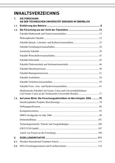 TU Dresden: Forschungsbericht 2006 - im ...