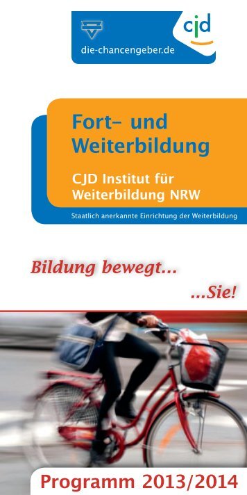 Sie! - CJD Institut für Weiterbildung NRW