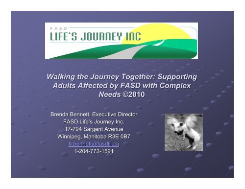 Supporting Adults Affected by FASD with Complex Needs Â©2010