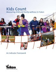 Kids Count - Measuring child and family wellness in Yukon
