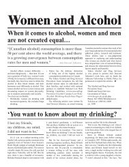 Women and Alcohol: A women's health resource [2326.26 KB ]