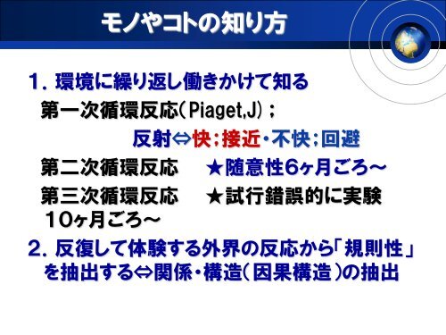 第1章：象徴機能の発生①