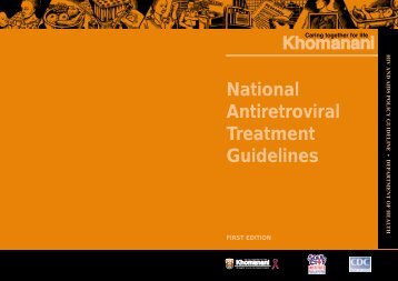 National Antiretroviral Treatment Guidelines - South Africa