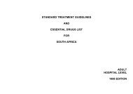 standard treatment guidelines and essential drugs list for south africa