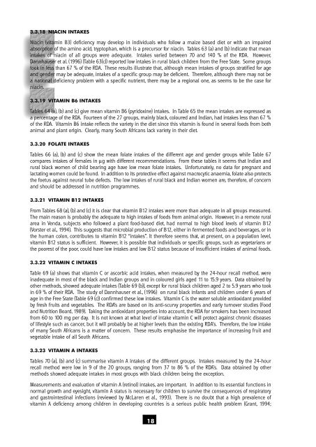 the nutritional status of - Health Systems Trust