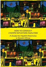 HOW TO CONDUCT A RAPID SITUATION ANALYSIS A Guide for ...