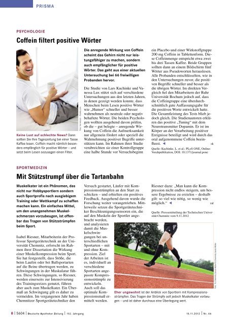 Musterartikel DAZ Nr. 46, 2012 - Lak-rlp.de