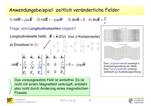 E - Fachgebiet Hochspannungstechnik