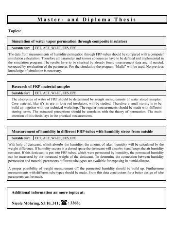masters thesis work masters thesis work