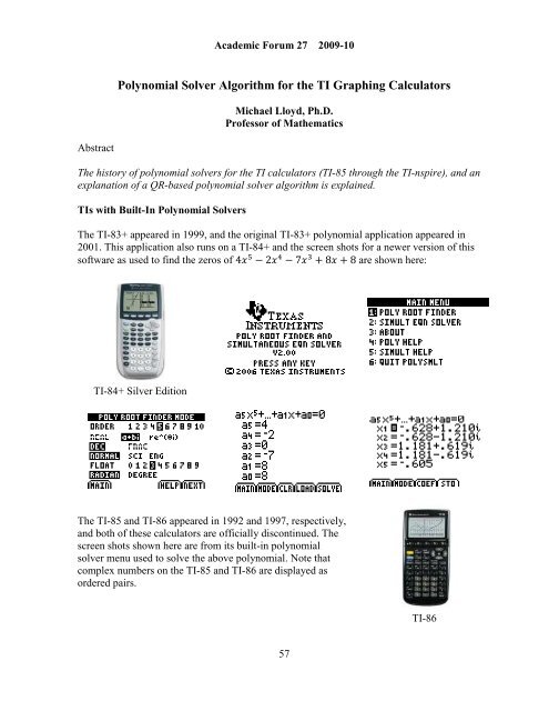 Precalculus Section 25 Approximate real roots of polynomials using graphing  calculators Note The solution to x 2  2x  8  0 is found by x4x2   ppt download
