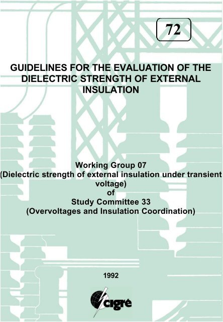 guidelines for the evaluation of the dielectric strength of external ...