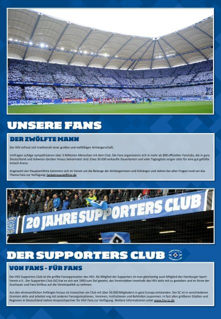 Sonstiges - HSV Supporters Club