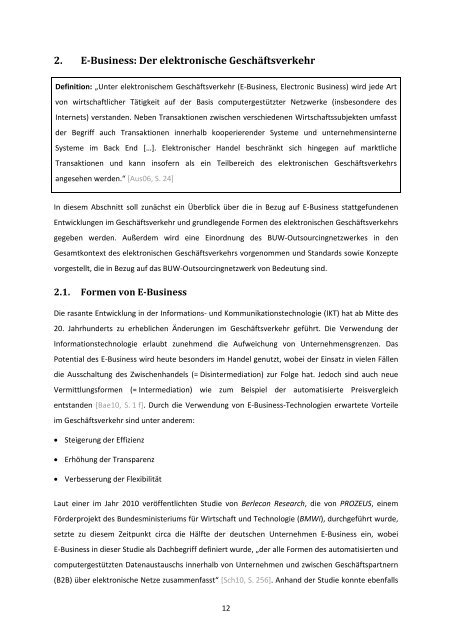 Entwicklung eines Kollaborationsnetzwerkes - Bergische Universität ...