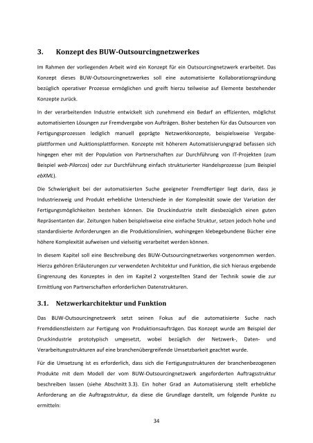 Entwicklung eines Kollaborationsnetzwerkes - Bergische Universität ...