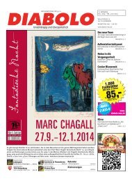 MARC CHAGALL 27.9.–12.1.2014 - DIABOLO / Mox
