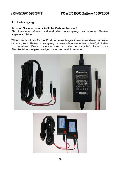 Download Bedienungsanleitung - PowerBox Systems