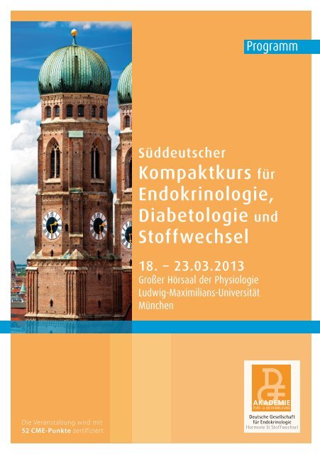 Kompaktkurs für Endokrinologie, Diabetologie und Stoffwechsel