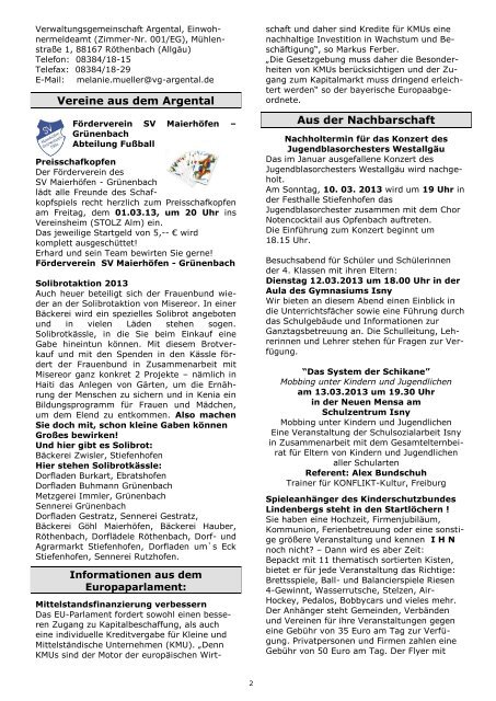 Mitteilungsblatt vom 28.02.2013.pdf - bei der ...
