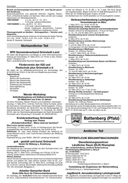 KW 09 Gruenstadt.pdf - Verbandsgemeinde Grünstadt-Land