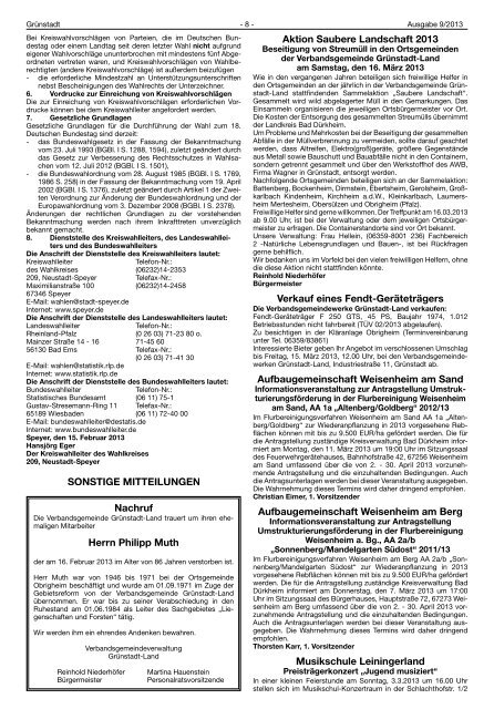 KW 09 Gruenstadt.pdf - Verbandsgemeinde Grünstadt-Land