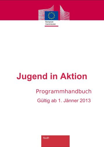 Programmhandbuch "Jugend in Aktion" 2013