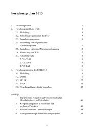 Forschungsplan 2013 final.pdf - IFSH