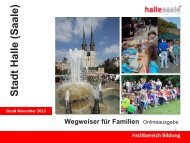 Familienwegweiser_November_2013 - Stadt Halle (Saale)