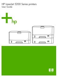 HP LaserJet 5200 user guide - ENWW